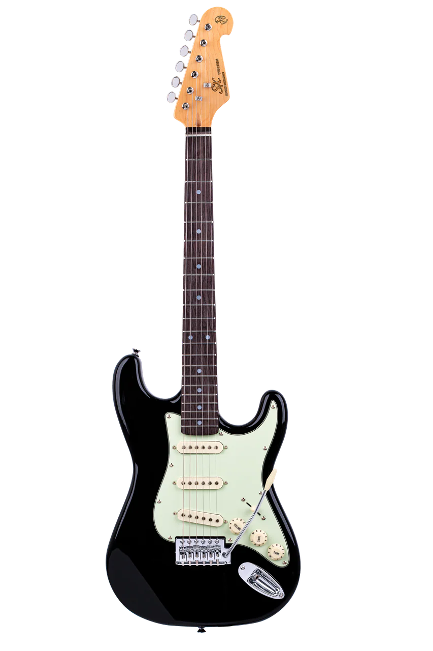 SX ¾ Size Electric Guitar - Black