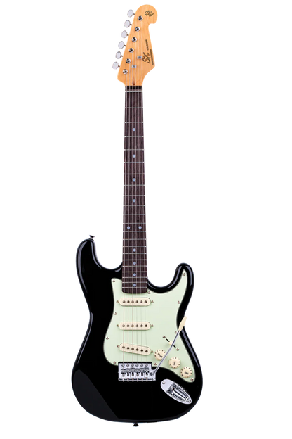 SX ¾ Size Electric Guitar - Black