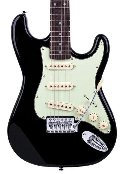 SX ¾ Size Electric Guitar - Black