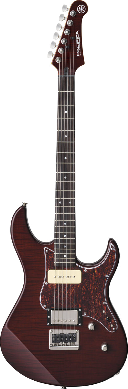 Yamaha PAC611HFM Pacifica Flame Maple - Root Beer