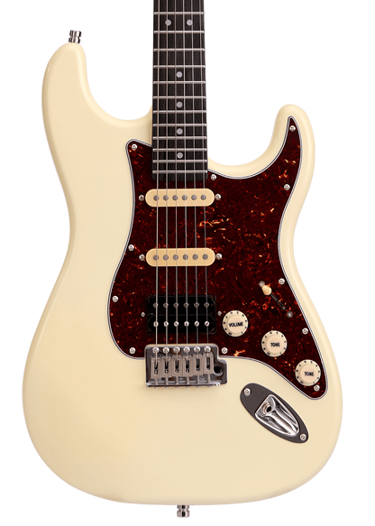 Patina PS4 Maple Olympic White Electric Guitar