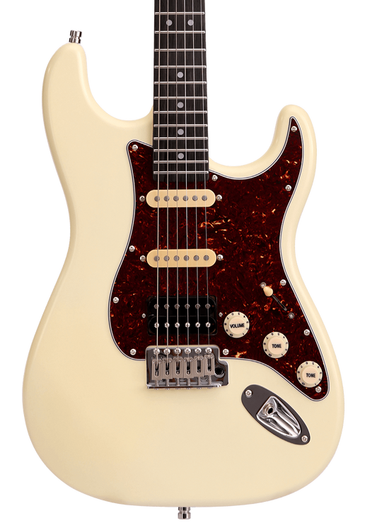 Patina PS4 Maple Olympic White Electric Guitar