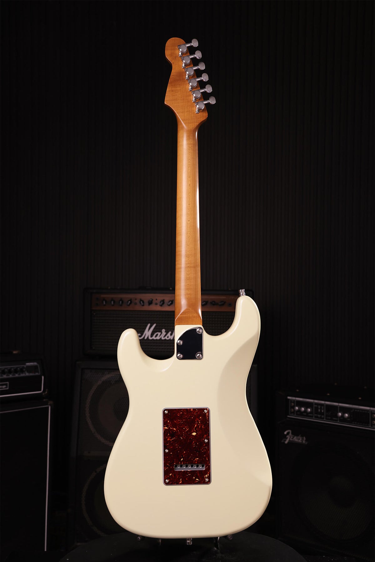 Patina PS4 Maple Olympic White Electric Guitar