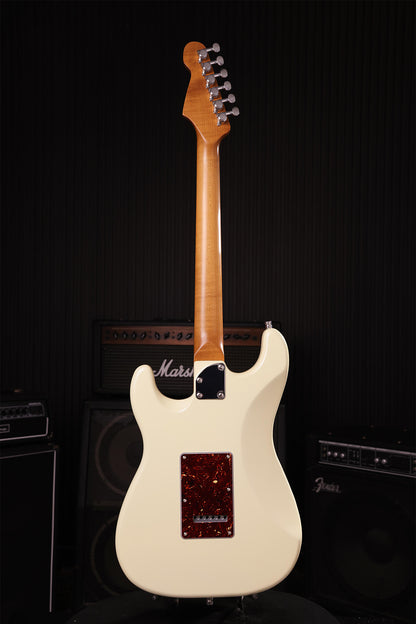 Patina PS4 Maple Olympic White Electric Guitar