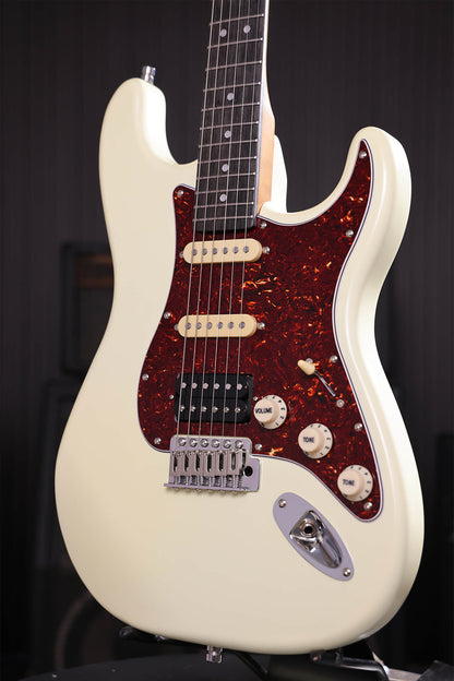 Patina PS4 Maple Olympic White Electric Guitar