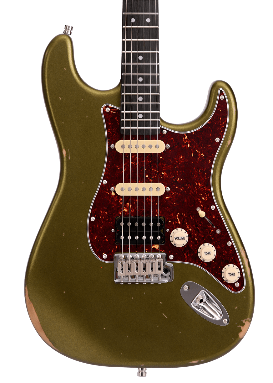 Patina PS7 RW Relic Electric Guitar Sherwood Green