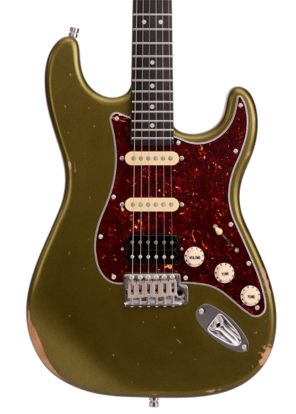 Patina PS7 RW Relic Electric Guitar Sherwood Green