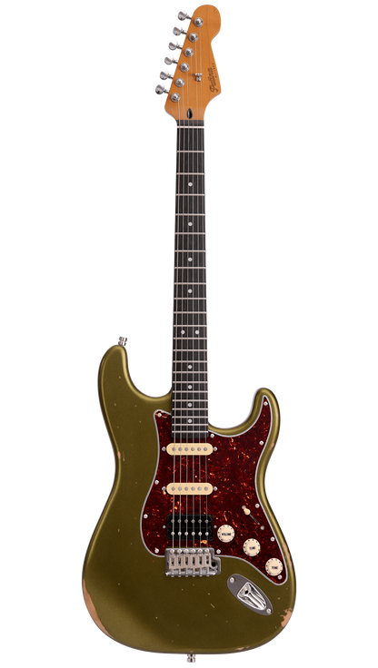 Patina PS7 RW Relic Electric Guitar Sherwood Green