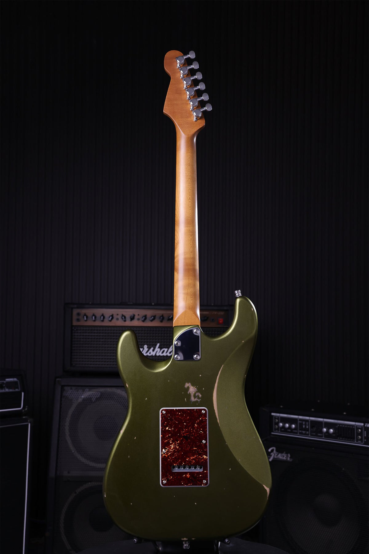Patina PS7 RW Relic Electric Guitar Sherwood Green