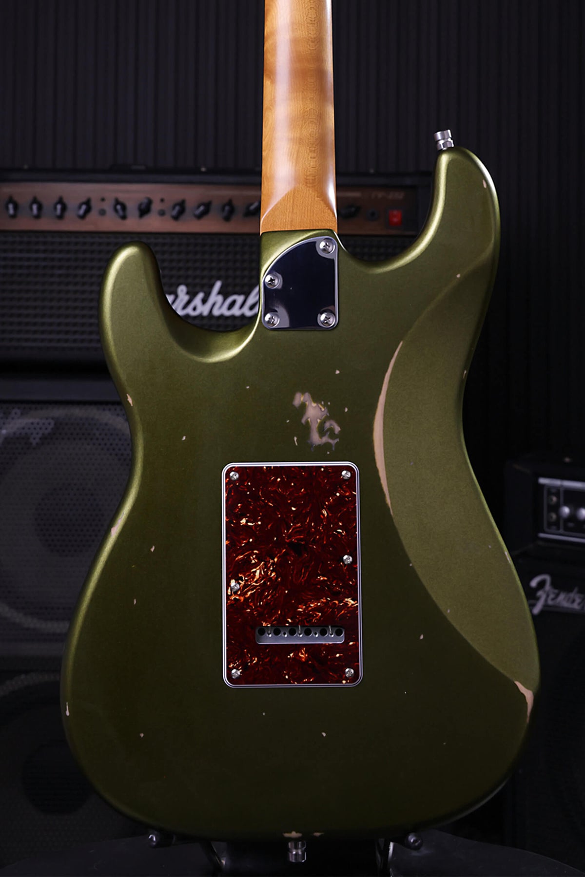 Patina PS7 RW Relic Electric Guitar Sherwood Green