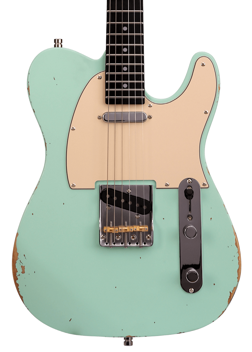 Patina PT6 RW Relic Sea Foam Green Electric Guitar