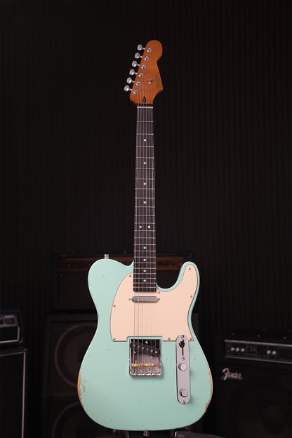 Patina PT6 RW Relic Sea Foam Green Electric Guitar