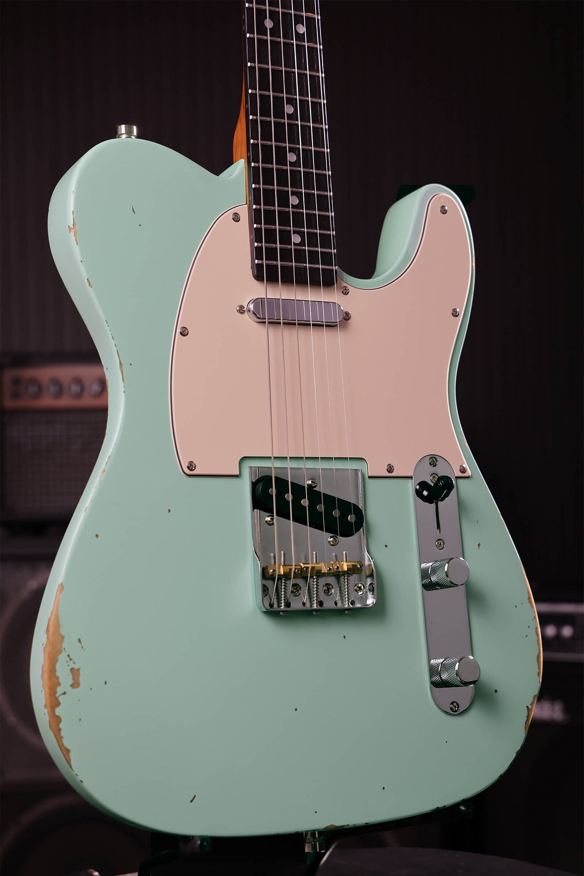 Patina PT6 RW Relic Sea Foam Green Electric Guitar