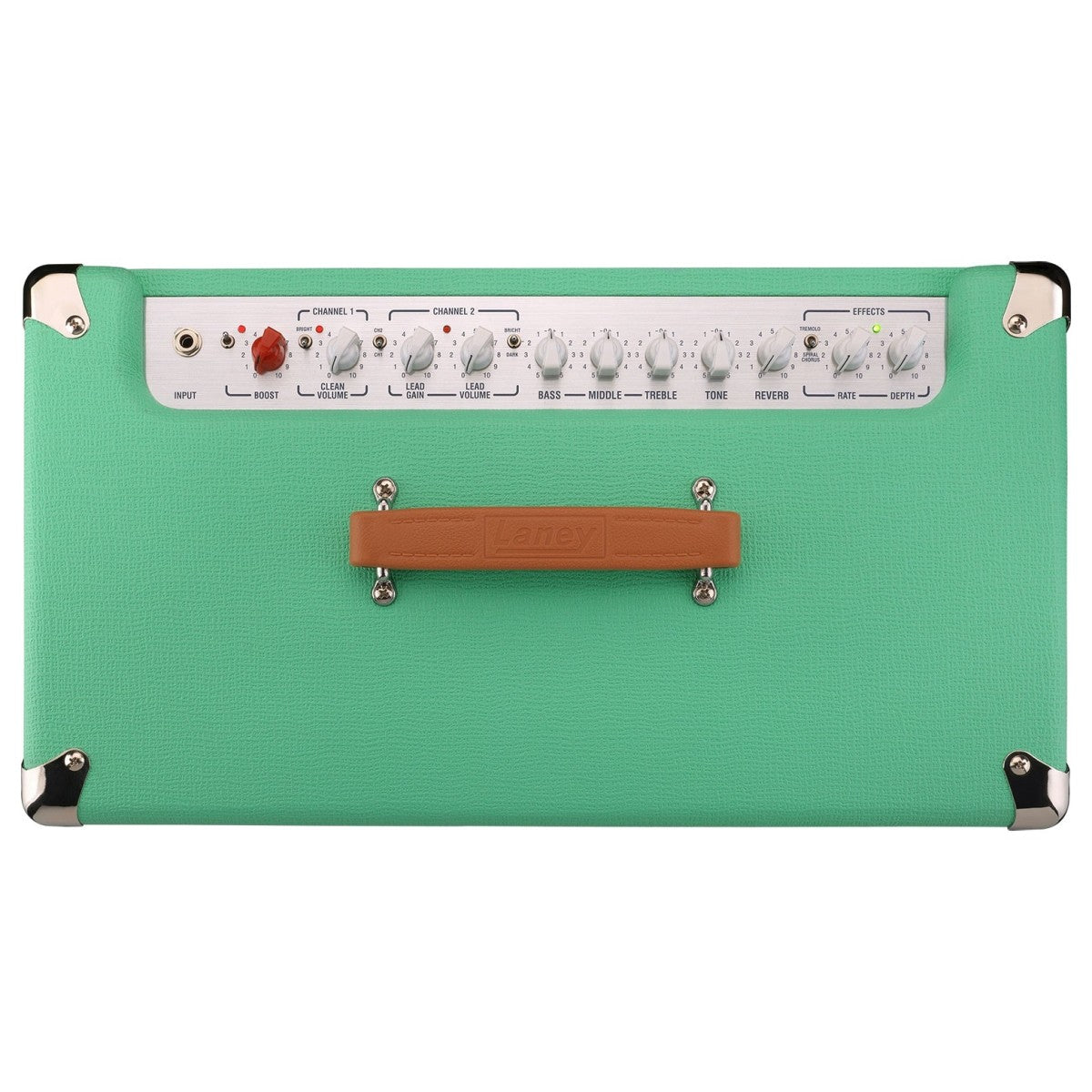 Laney Lionheart Foundry Super 60w 2x12 Guitar Amplifier - Sea Foam Green