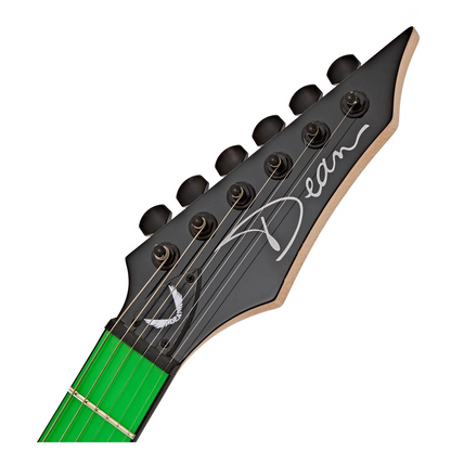 Dean Custom Zone HB Electric Guitar - Fluorescent Green