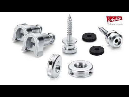 Schaller S-Locks Strap Lock - Ruthenium