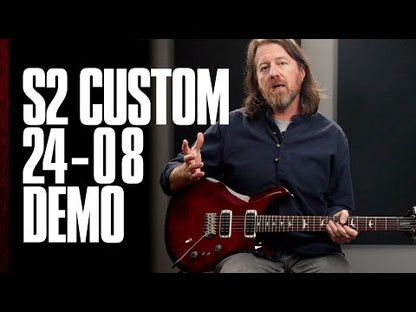 PRS S2 Custom 24-08 Electric Guitar - Faded Grey Black Burst