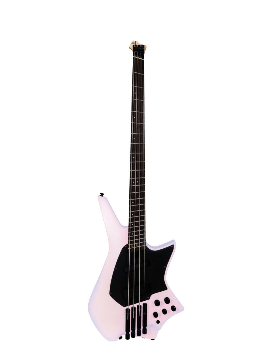 HILS HZB4G-AP Headless 4-String Multiscale Bass - Gloss Aura Pearl