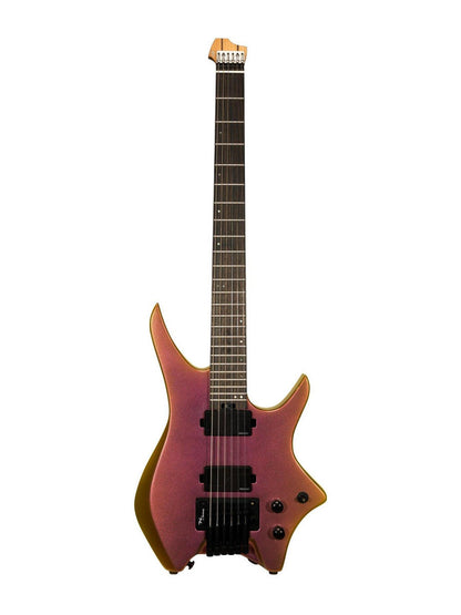 HILS HN6 Headless Electric Guitar - Gloss Ultra Gold