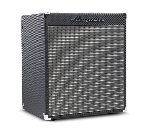Ampeg bass guitar amplifier on a white background