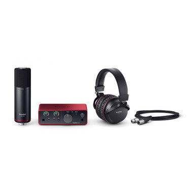 Focusrite Scarlett Solo Studio (4rd Gen) USB Audio Interface Pack