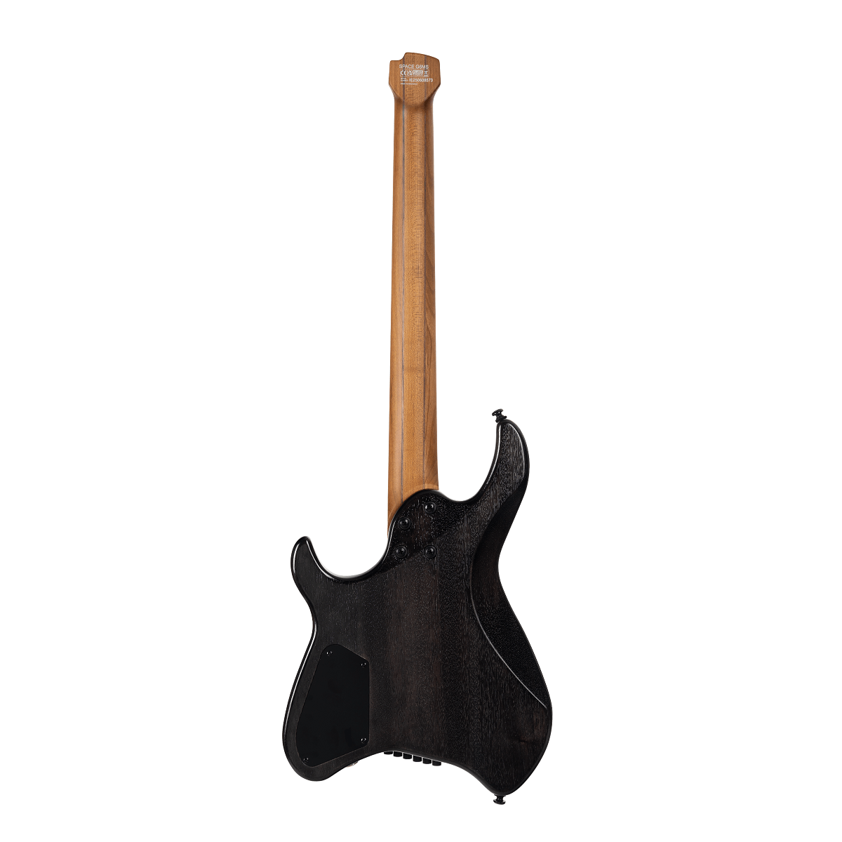 Cort Space G6MS Multi-Scale Electric Guitar – Trans Black