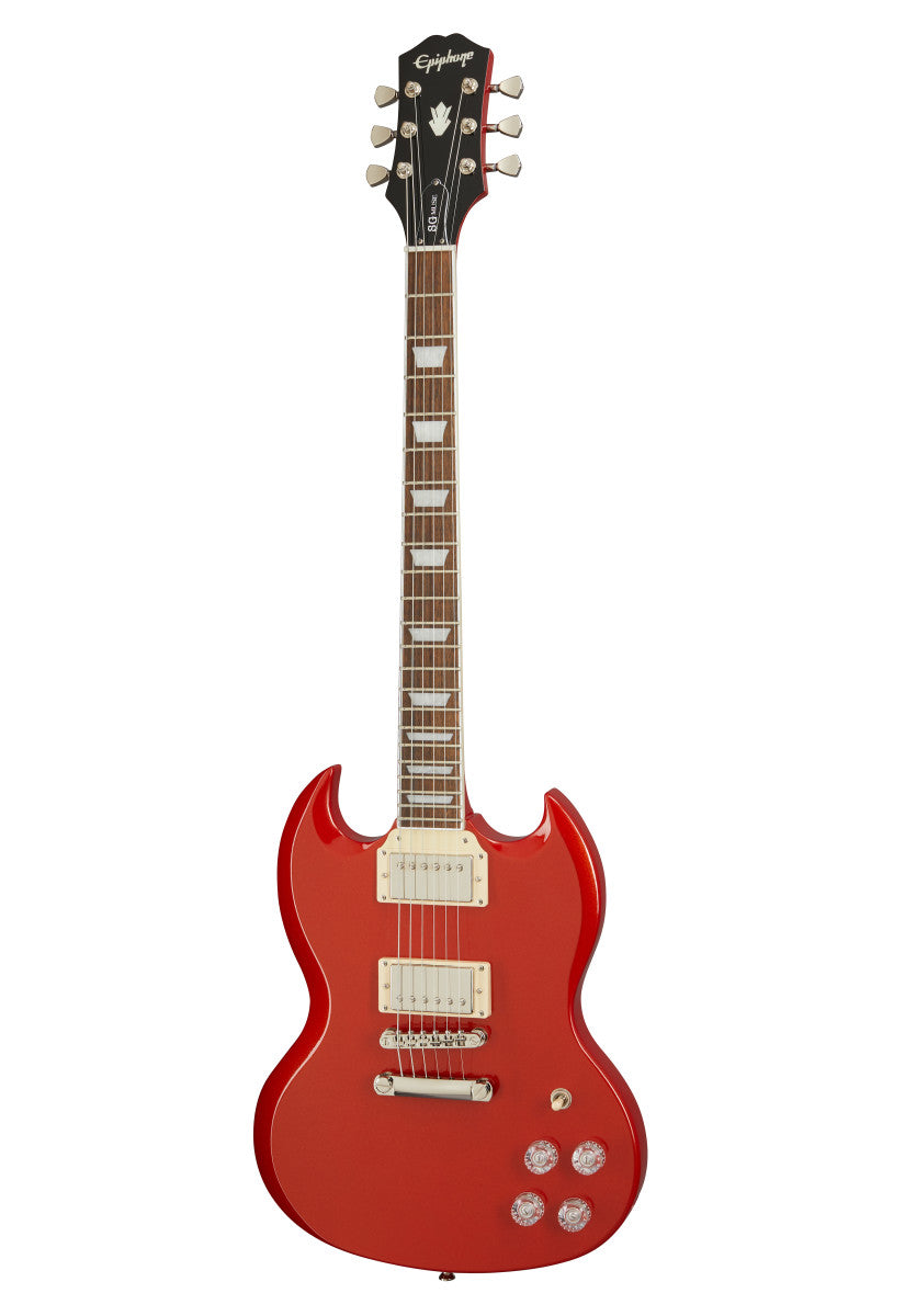 Epiphone SG Muse Scarlett Red Metallic Guitar Bros