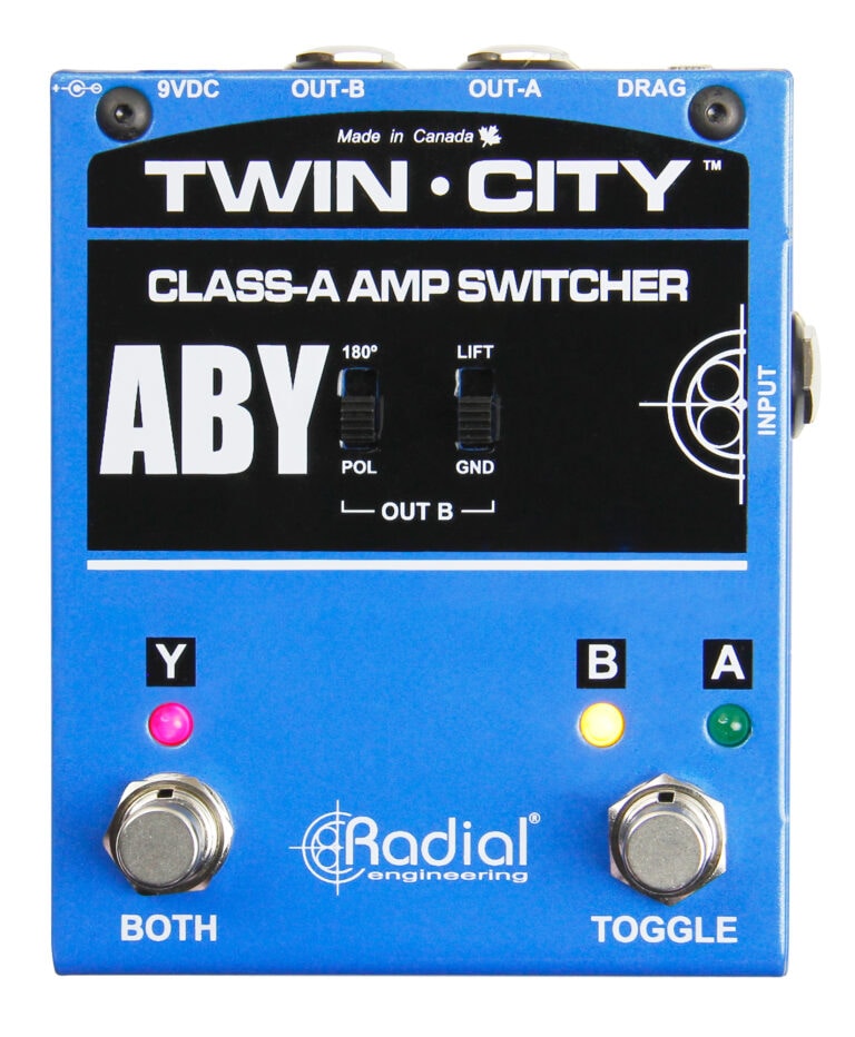 Radial Twin City Active ABY Switcher Pedal