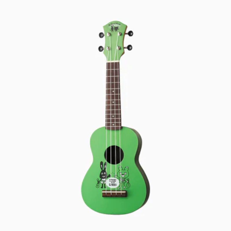 Anuenue U900 Soprano Ukulele w/ Gig Bag - Green