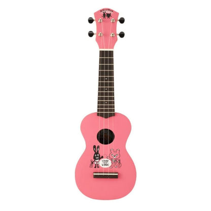 Anuenue U900 Soprano Ukulele w/ Gig Bag - Pink