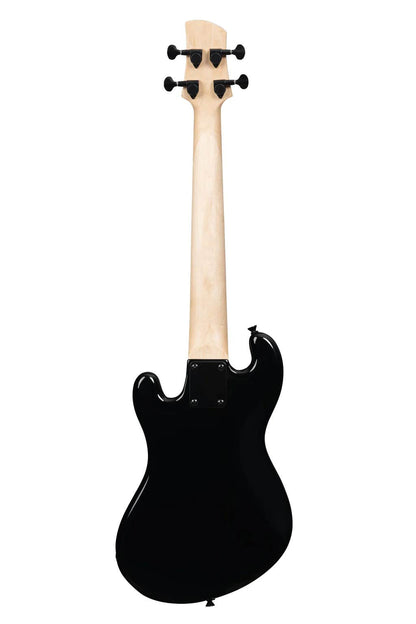 Kala Solid Body Ubass - Fretted - Jet Black