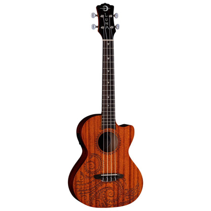 Luna Ukulele Henna Dragon Mahogany Tenor w/ Preamp