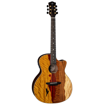 Luna Vista Eagle Cutaway Acoustic Guitar w/Hardshell Case