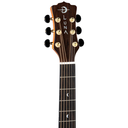 Luna Vista Wolf Cutaway Acoustic Guitar w/Hardshell Case