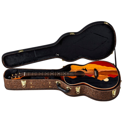 Luna Vista Wolf Cutaway Acoustic Guitar w/Hardshell Case
