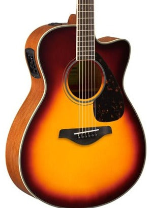 Yamaha FSX820C Acoustic - Brown Sunburst - w/Pickup