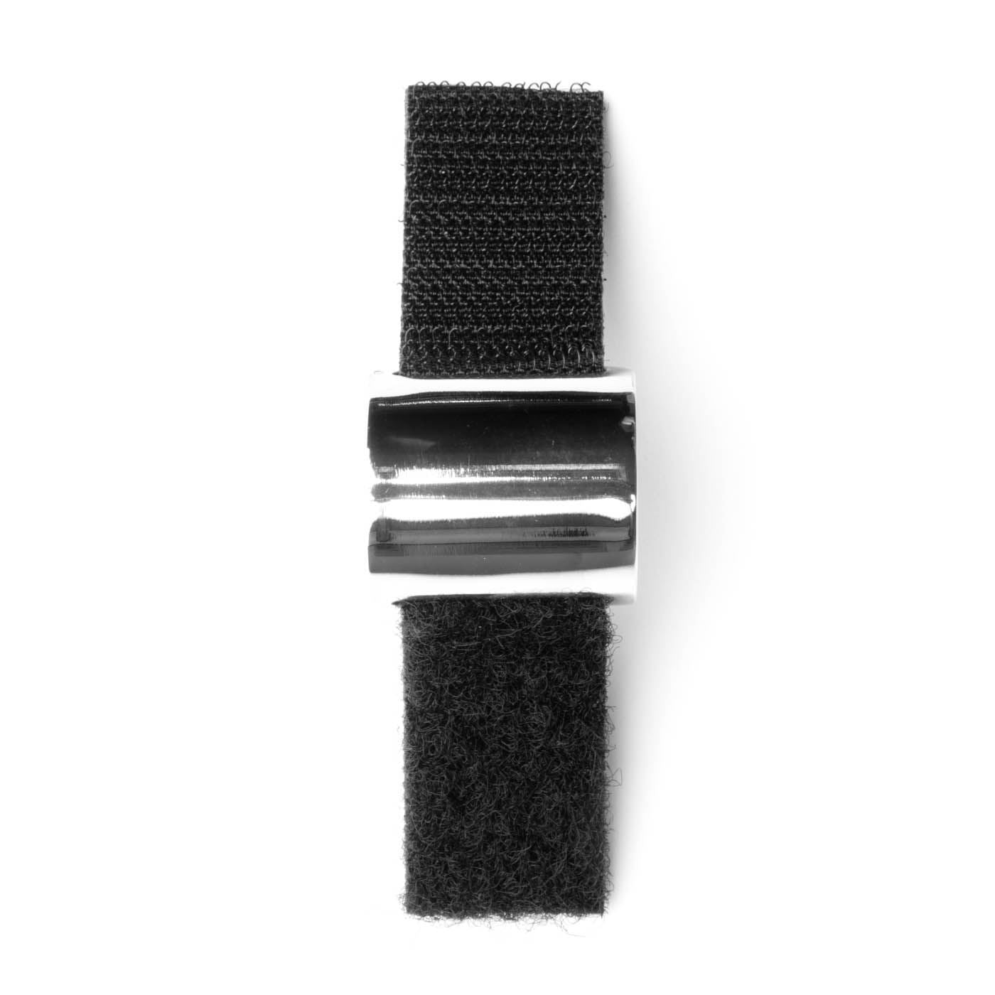 DUNLOP J229 'SHY' CHROME SLIDE WITH ADJUSTABLE VELCRO STRAP