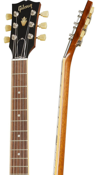 Gibson ES-335 Satin Vintage Sunburst Guitar In Hard Shell Case