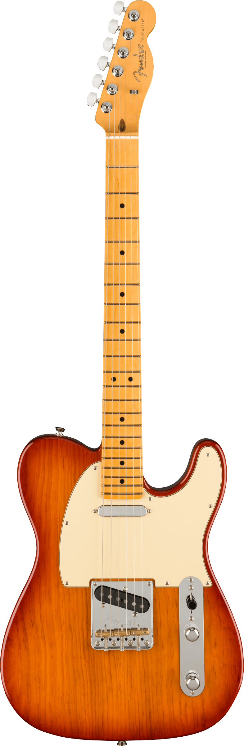 Fender American Professional II Telecaster - Maple Neck - Sienna Sunburst