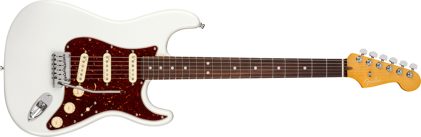 Fender American Ultra Strat - Rosewood Fretboard Arctic PEARL