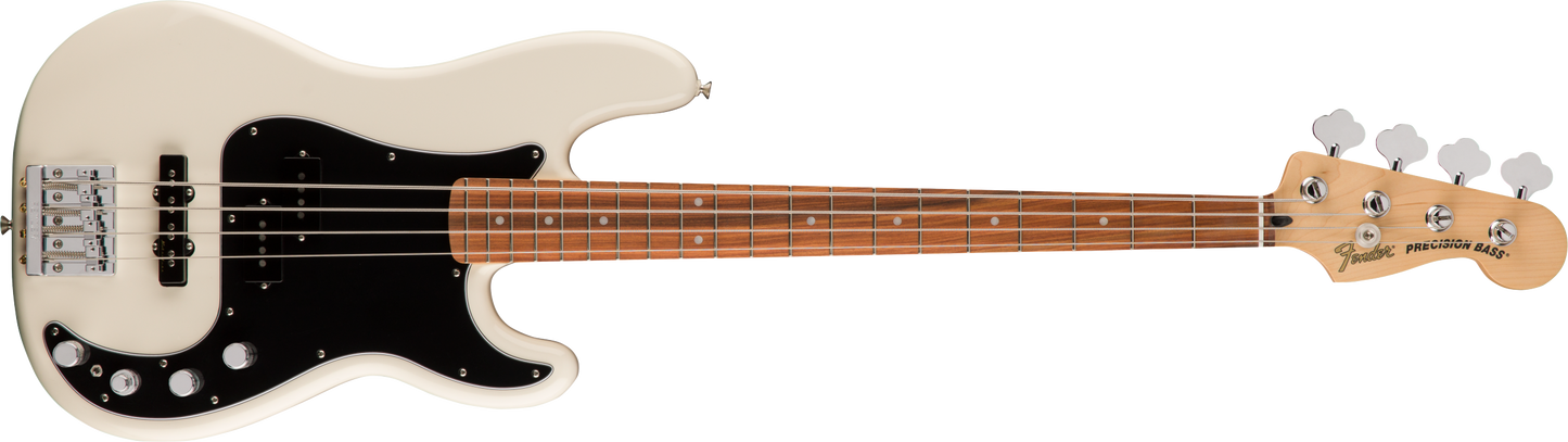 FENDER DELUXE ACTIVE PRECISION BASS SPECIAL - OLYMPIC WHITE