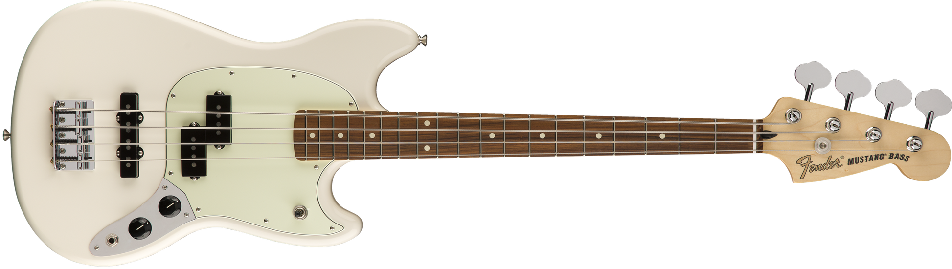 White mustang best sale bass
