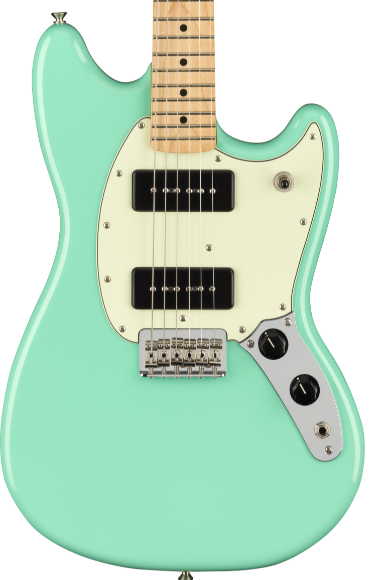 Fender Mustang 90 - Maple Neck - Seafoam Green