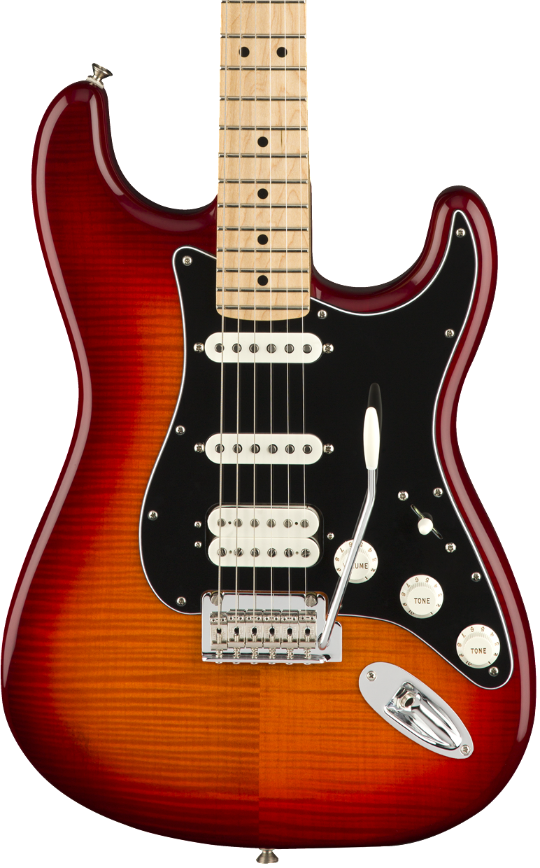 Fender Player Stratocaster - Plus Top - HSS - Maple Neck - Aged Cherry ...