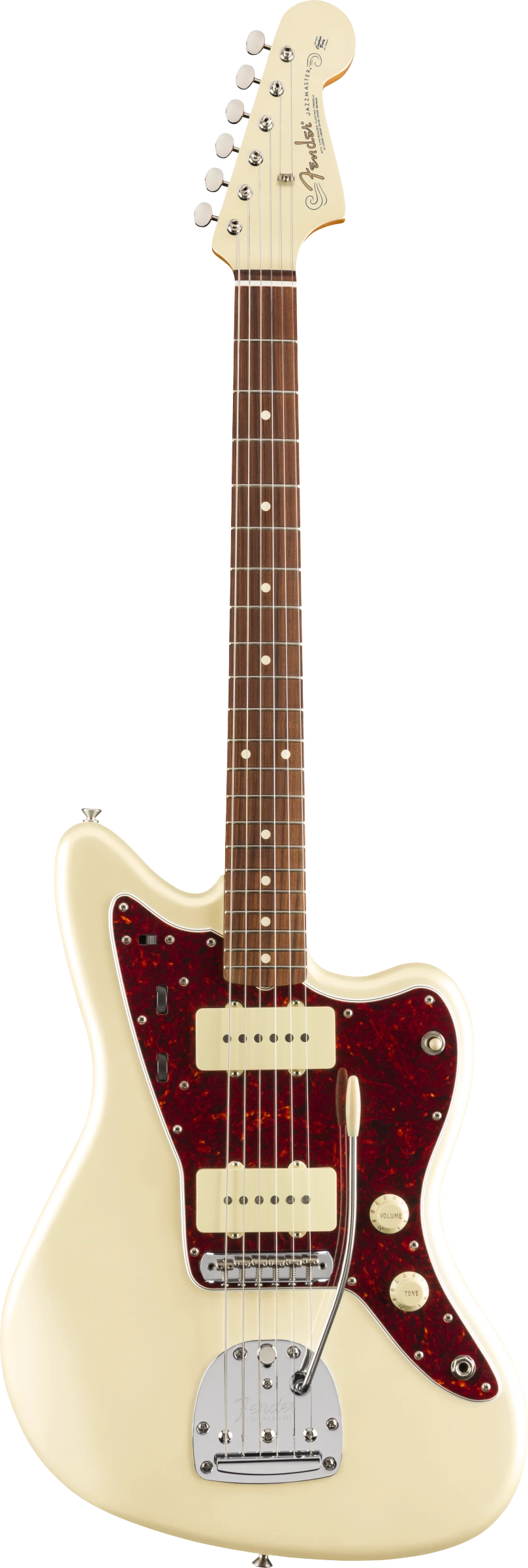 FENDER VINTERA 60S JAZZMASTER OLYMPIC WHITE W DELUXE GIG BAG