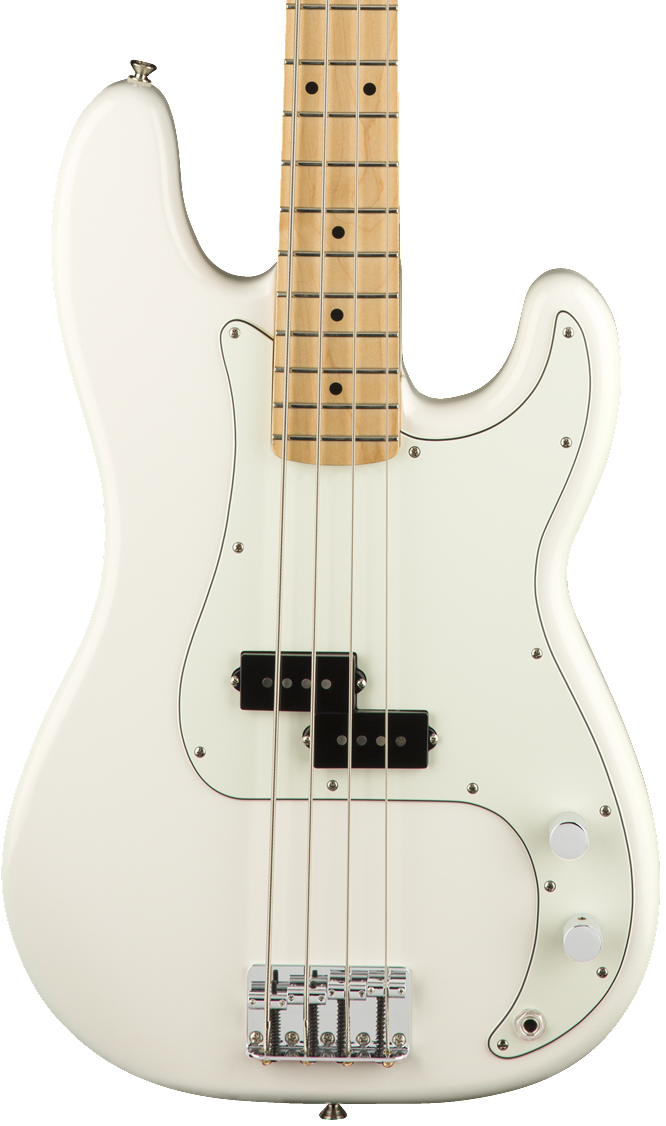 Fender Player Precision Bass - Maple Neck - Polar White