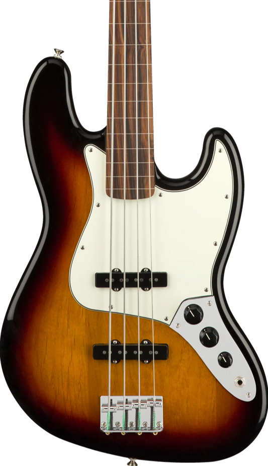 Fender Fretless Player Jazz Bass 3-Tone Sunburst