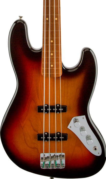 Fender Jaco Pastorius Fretless Jazz Bass 3 Colour Sunburst