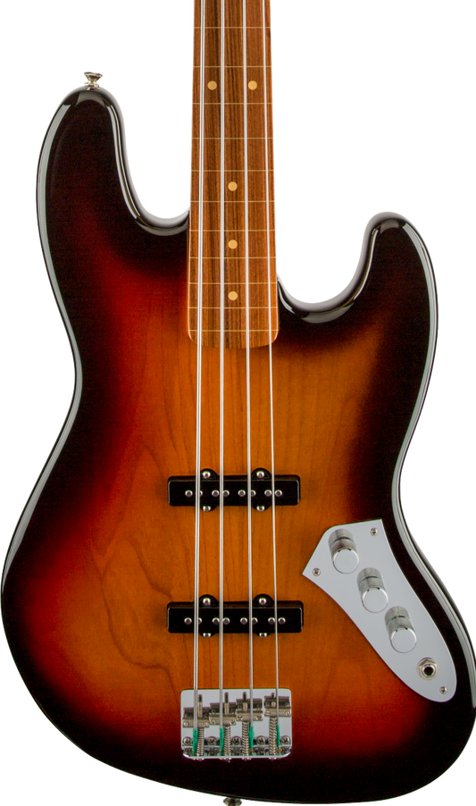 Fender Jaco Pastorius Fretless Jazz Bass - 3 Colour Sunburst