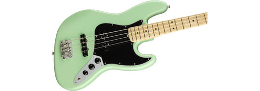Fender American Performer Jazz Bass - MN Satin Surf Green